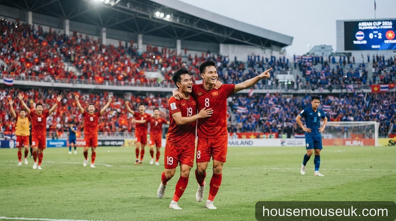 Việt Nam hạ Thái Lan 2-0: Lợi thế cực lớn trước trận chung kết lượt về tại Mỹ Đình