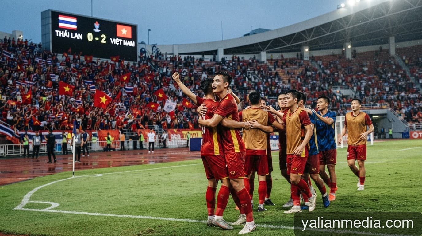 Việt Nam 2-0 Thái Lan: Bản lĩnh nhà đương kim vô địch tại Rajamangala