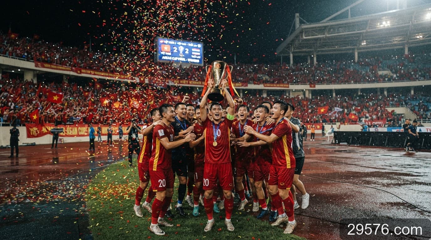 Việt Nam bảo vệ thành công ngôi vương ASEAN Cup: Đêm Mỹ Đình lịch sử và dấu ấn FIFA