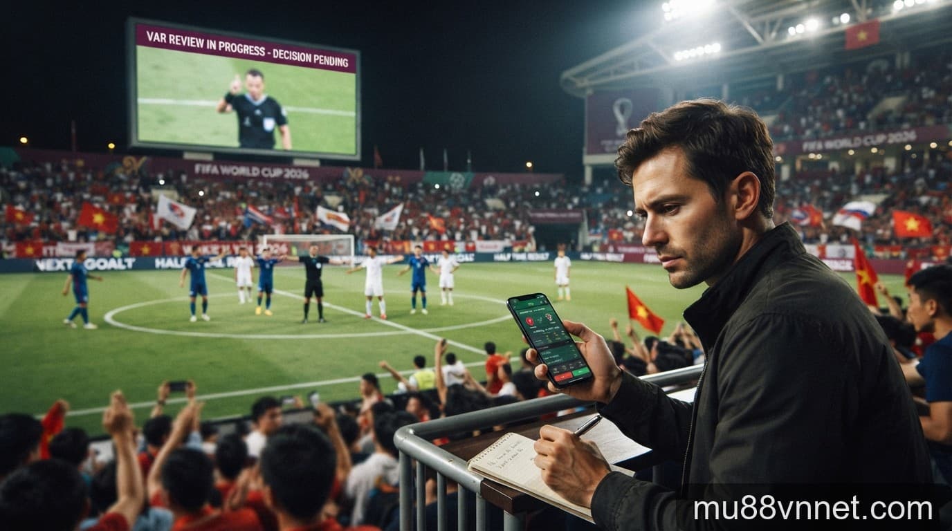 Công nghệ VAR tại World Cup 2026 và bài học về quản lý vốn khi cược trực tiếp (Live Betting)