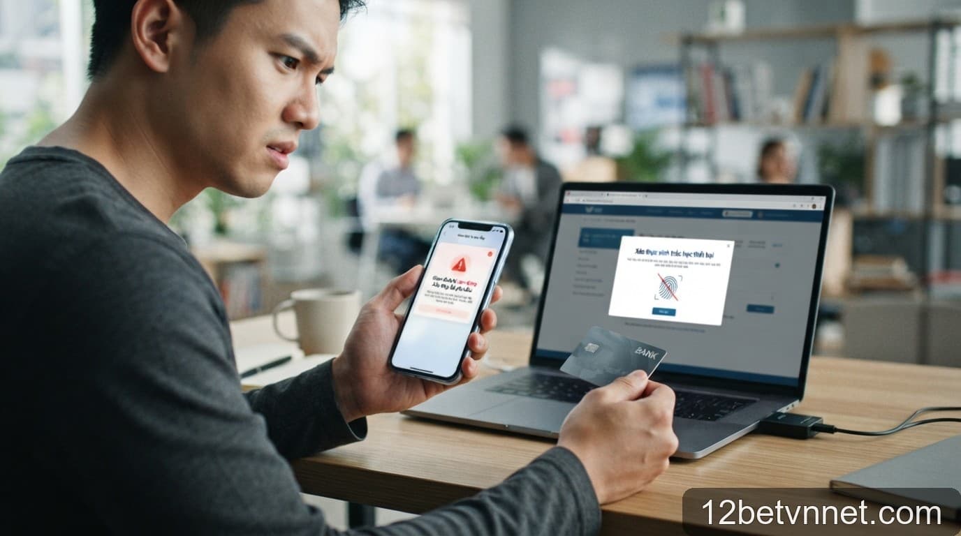 Xác thực sinh trắc học ngân hàng: Tại sao tài khoản của bạn vẫn có thể bị tạm dừng giao dịch?