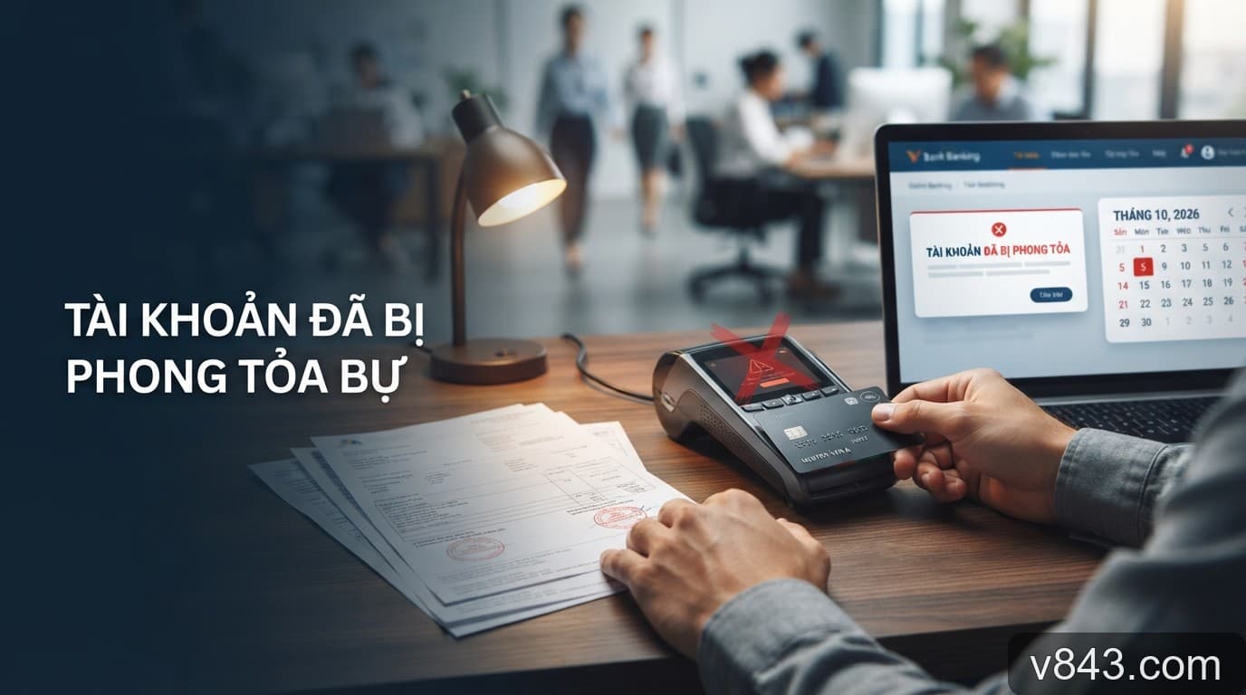 Cảnh báo: Quy định ngân hàng mới từ 5/10 – Tài khoản có thể bị phong tỏa nếu nợ phí thẻ