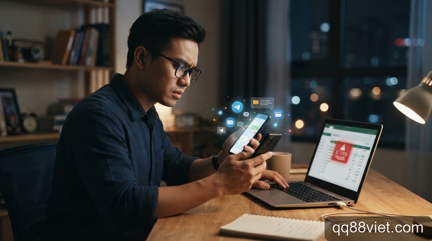 Cảnh báo: Thủ đoạn 'công nghệ hóa' cờ bạc trực tuyến và rủi ro bị khóa tài khoản ngân hàng