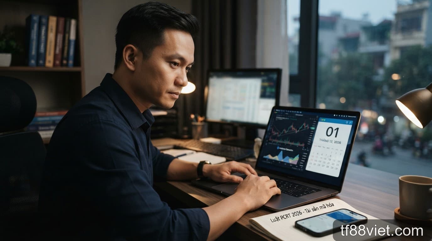Luật Phòng, chống rửa tiền 2026: Những thay đổi về dịch vụ tài sản mã hóa từ 1/12